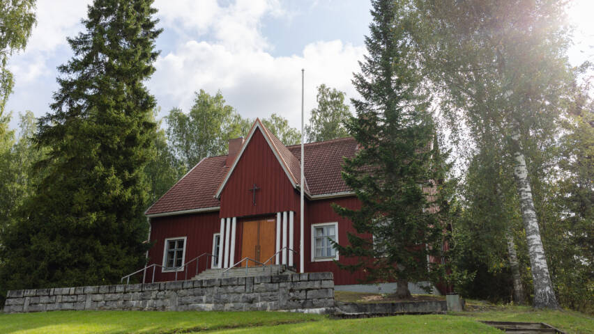 Pinsiön kirkko.