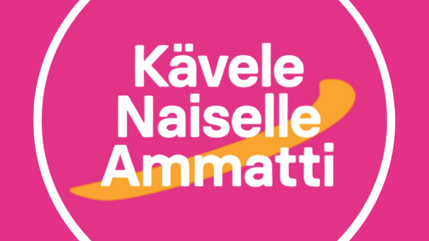 Kävele Naiselle Ammatti -logo